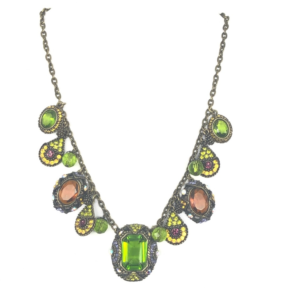 Antique look necklace